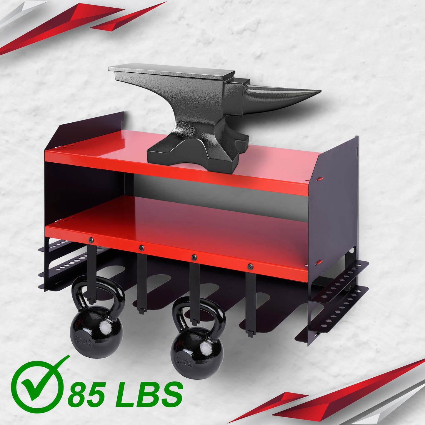 Drill Depot – Heavy Duty Power Tool Organizer & Wall Shelf